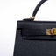 Hermès Kelly 20 Mini II Sellier Black Epsom Gold Hardware