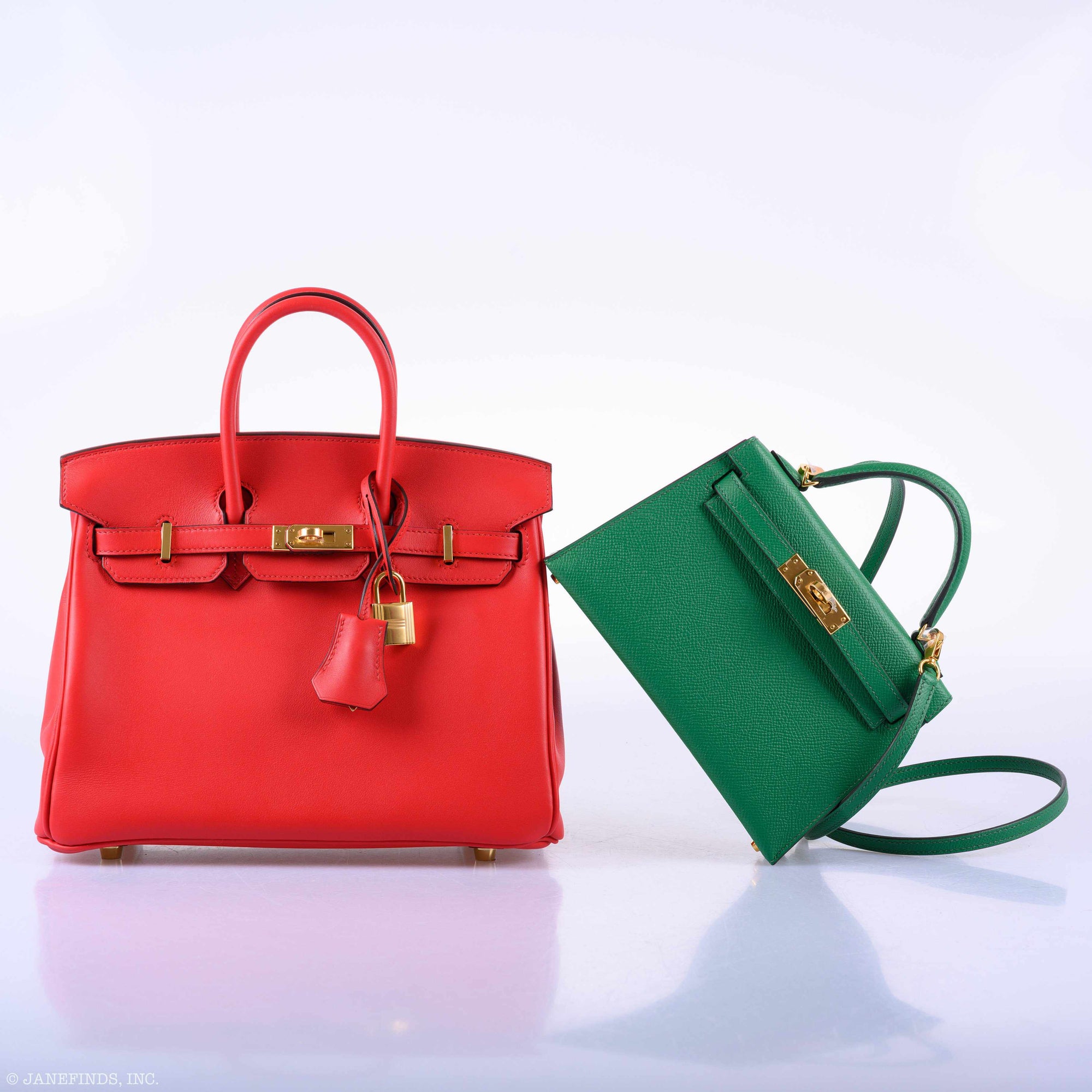 Hermès Kelly 20 Mini II Sellier Cactus Epsom Gold Hardware