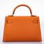 Hermès Kelly 20 Mini II Sellier Orange Verso Gold Chevre Palladium Hardware - 2020, Y