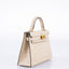 Hermès Kelly 20 Mini II Sellier Parchemin Ostrich Gold Hardware