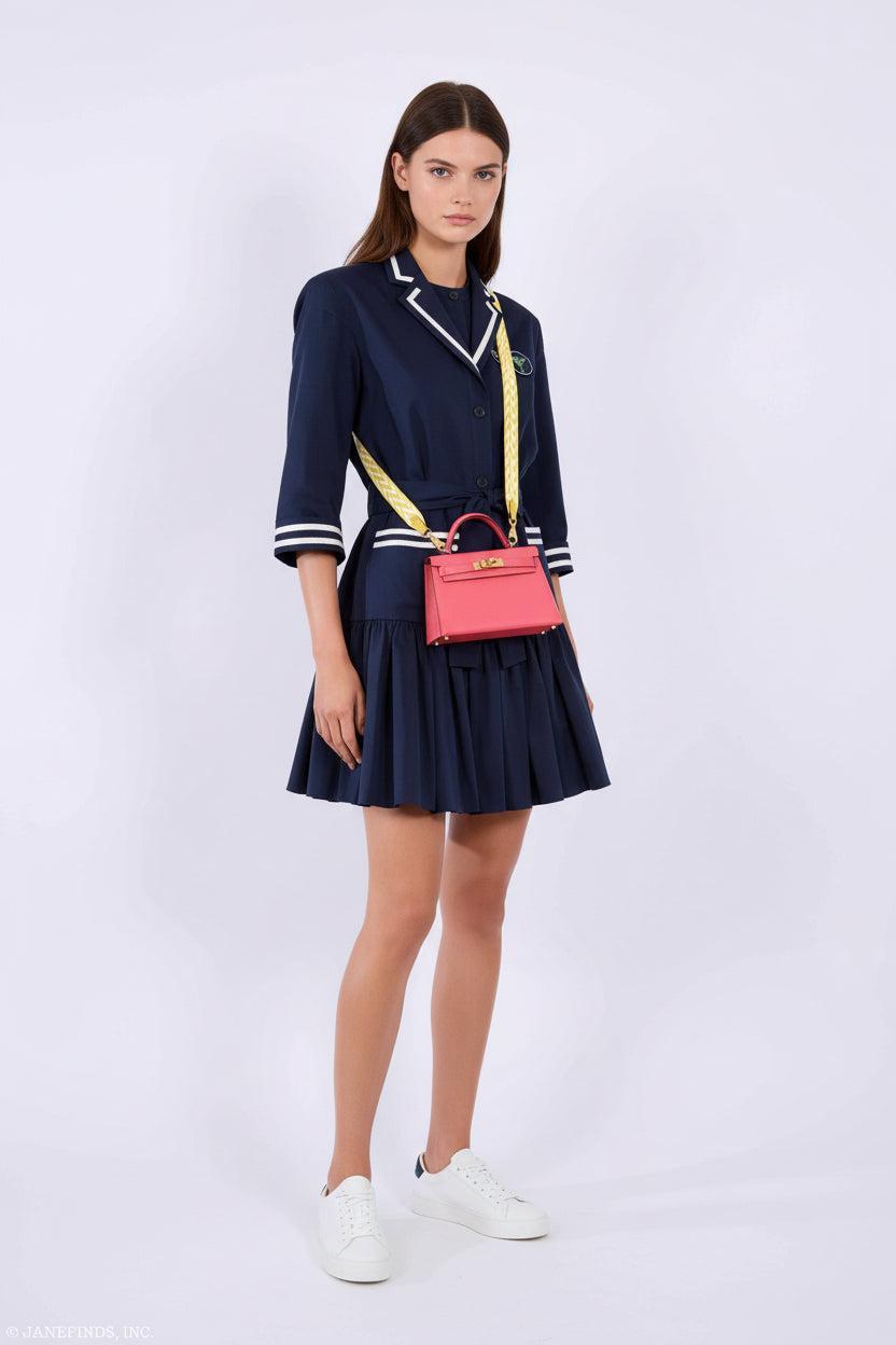 Hermès Kelly 20 Mini II Sellier Rose Lipstick Chevre leather Gold Hardware