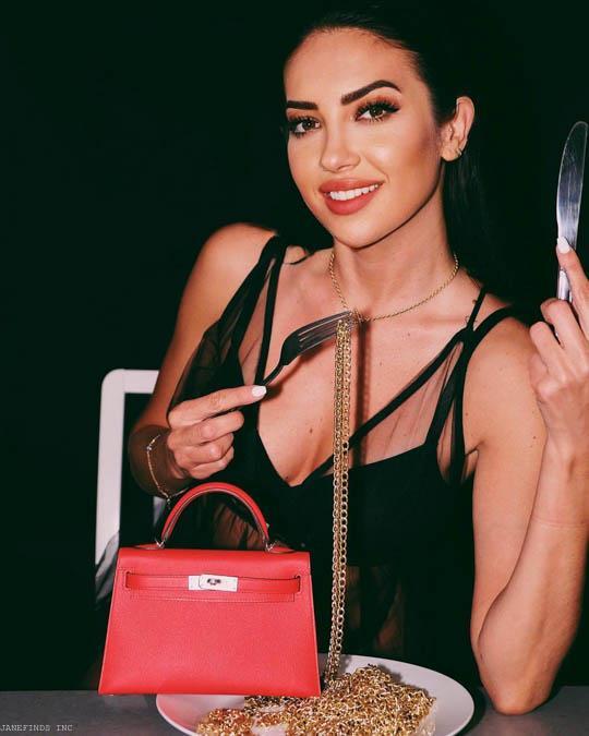 Hermès Kelly 20 Mini II Sellier Rouge Tomate Epsom Palladium Hardware