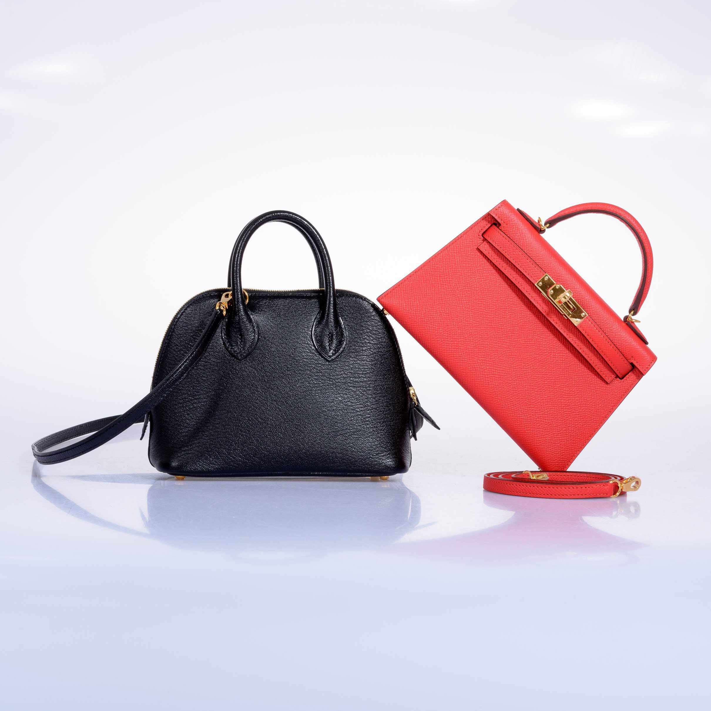 Hermès Kelly 20 Sellier Rouge Tomate Epsom Gold Hardware