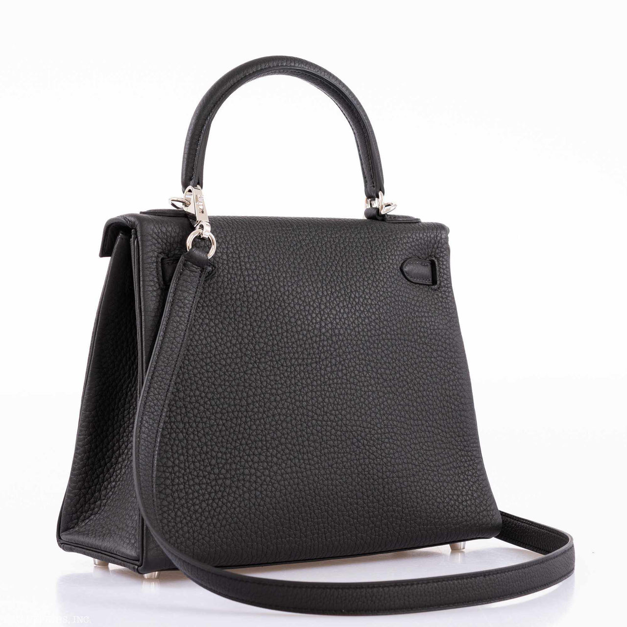 Hermes Kelly 25 Retourne Black Togo Palladium Hardware - – JaneFinds