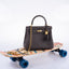 Hermès Kelly 25 Retourne Ebene Togo Gold Hardware
