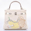 Hermès Kelly 25 Retourne In & Out Nata Swift Palladium Hardware