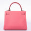 Hermès Kelly 25 Retourne Rose D'ete Swift Palladium Hardware