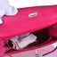 Hermès Kelly 25 Rose Shocking Pink Palladium Hardware