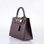 Hermès Kelly 25 Sellier Rouge Epsom with Gold Hardware