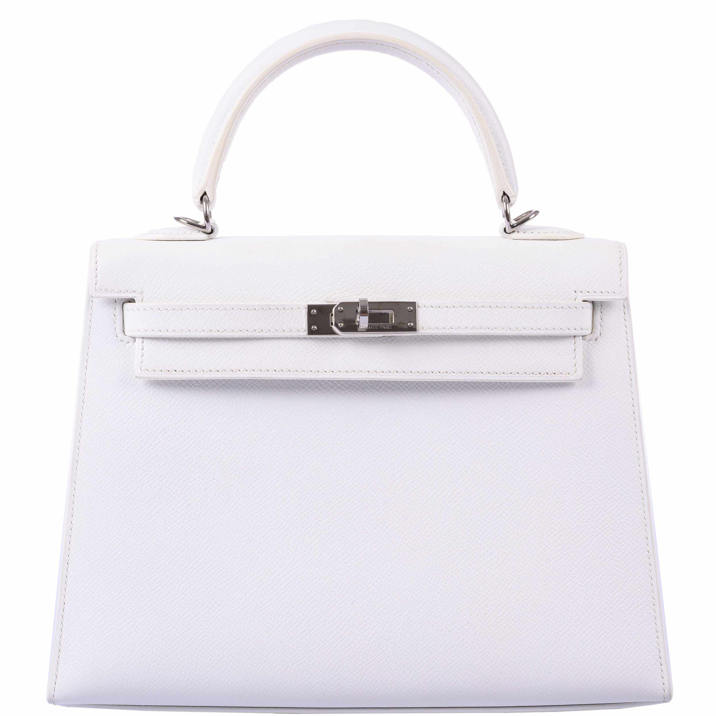 Hermes kelly 25 white new arrivals