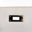 Hermès Kelly 28 Retourne Two-Tone White Epsom Cyclamen Piping Palladium Hardware