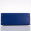 Hermès Kelly 28 Sellier Blue Electric Tadelakt leather Palladium Hardware - 2020, Y