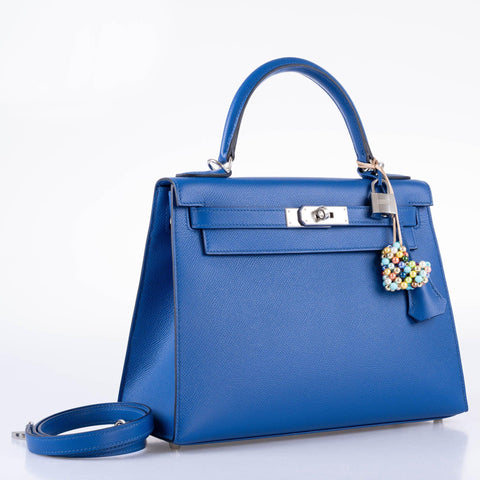 Hermès Kelly 25 Royal Blue – Iconics Preloved Luxury