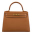 Hermès Kelly 28 Sellier Gold Epsom with Gold Hardware - 2020, Y