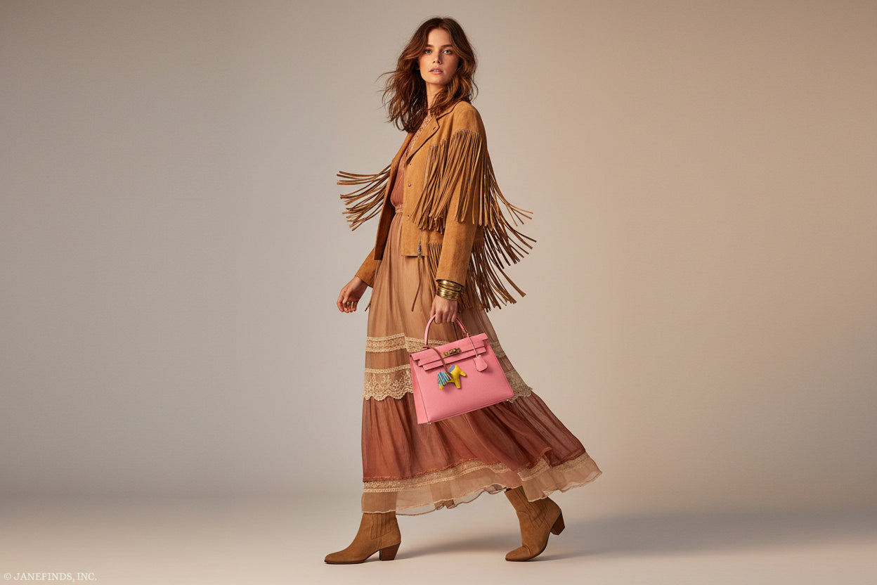 Hermès Kelly 28 Sellier HSS Rose Confetti/Bleu Paradis Chèvre Brushed Gold Hardware