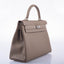 Hermès Kelly 32 Retourne Etoupe Togo with Palladium Hardware