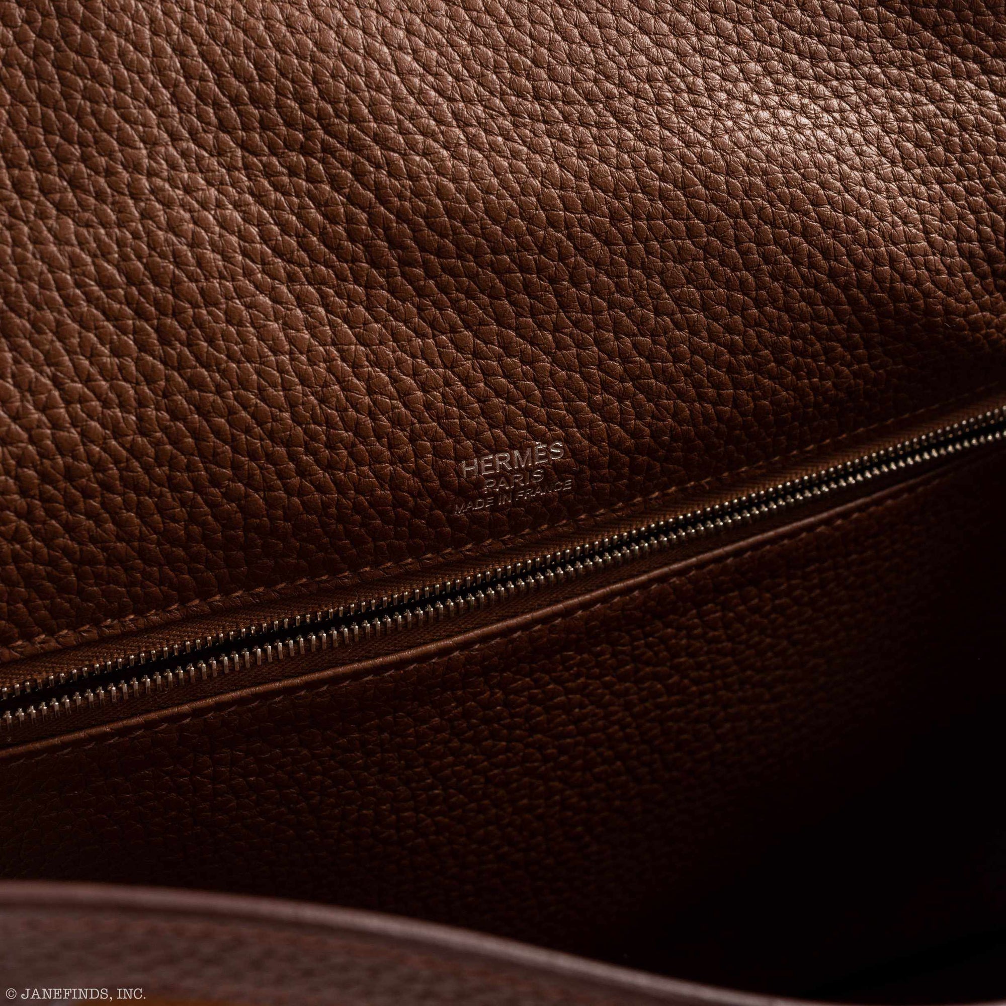 Hermès Kelly 32 Retourne Grizzly Fauve Suede Togo Amazone Strap