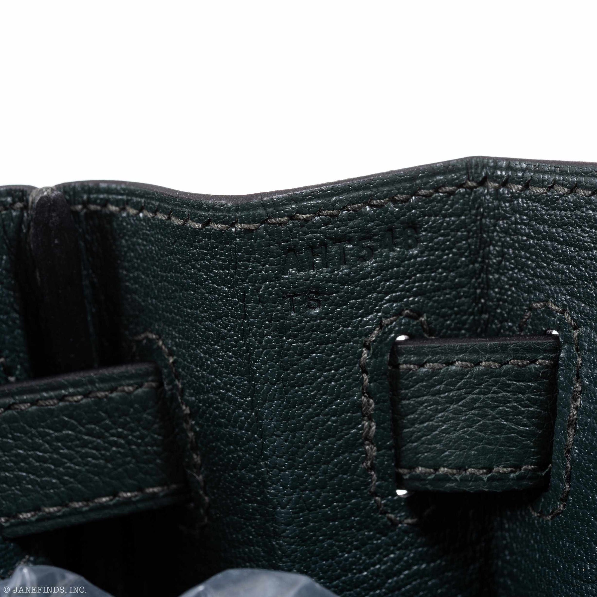 Hermès Kelly 32 Retourne Vert Fonce Evercolor Gold Hardware