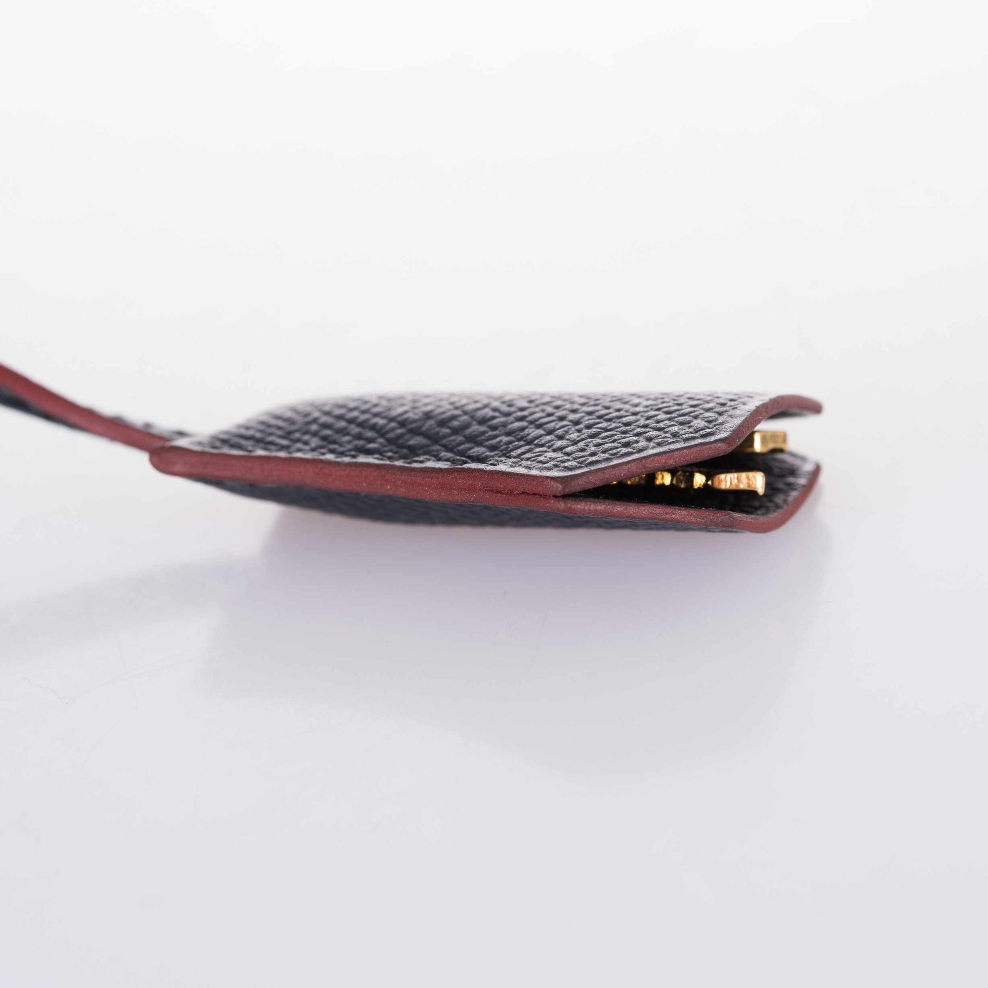 Hermès Kelly 32 Sellier Contour Blue Indigo Epsom Gold Hardware
