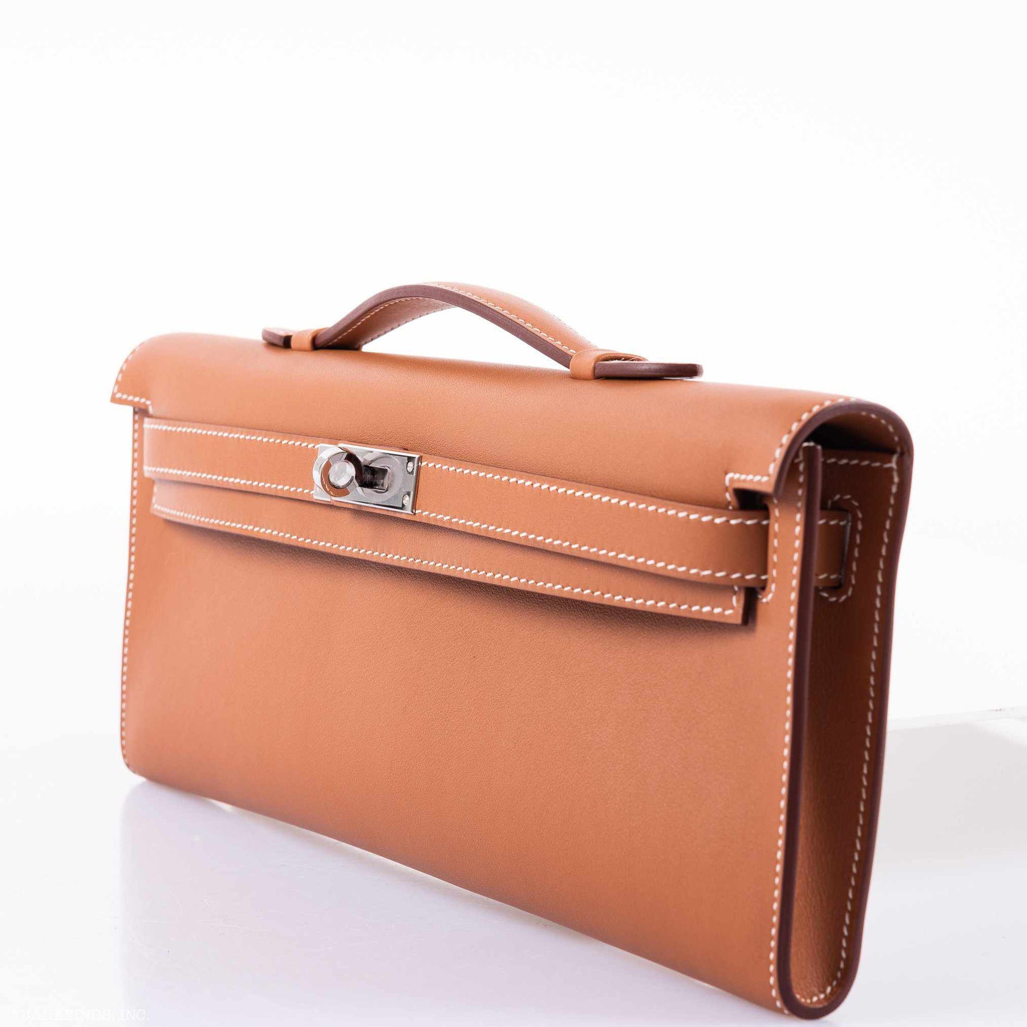Hermès Kelly Cut Gold Swift Palladium Hardware