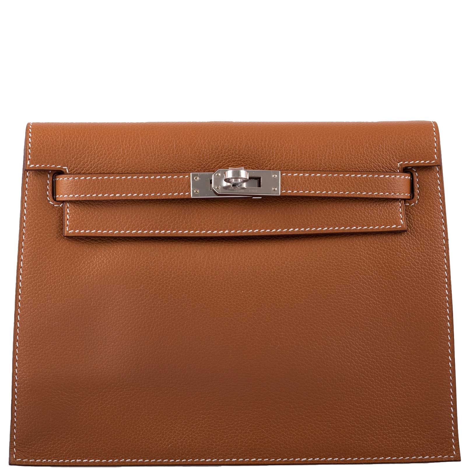 Hermès Kelly Danse Gold Taurillon Novillo Palladium Hardware