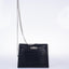 Hermès Kelly Danse II Matte Black Alligator with Palladium Hardware