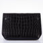 Hermès Kelly Depeches 25 Pochette Black Matte Alligator Palladium Hardware - 2020, Y