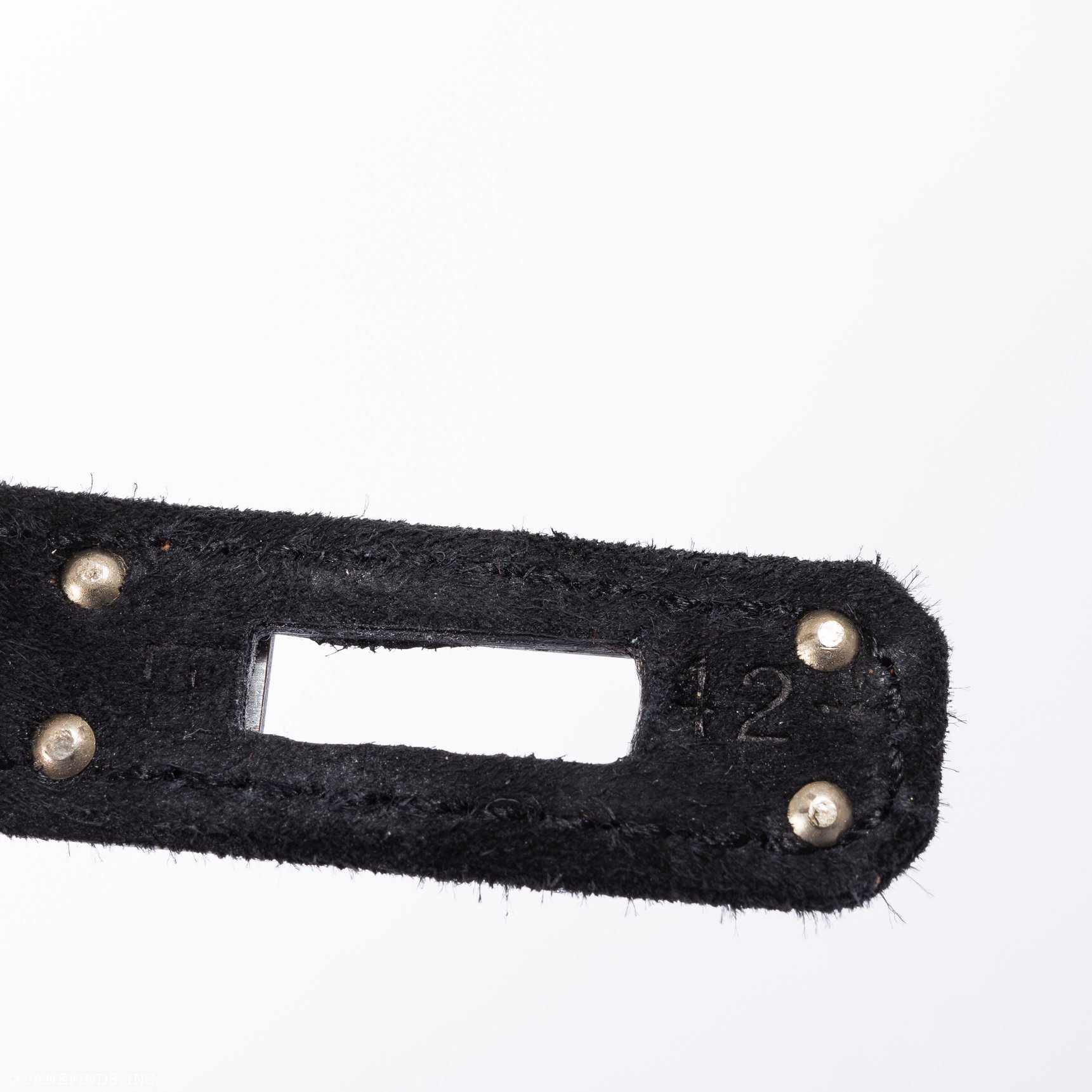 Hermès Kelly Doblis Mini Pochette Black Veau Suede - Rare