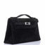 Hermès Kelly Doblis Mini Pochette Black Veau Suede - Rare