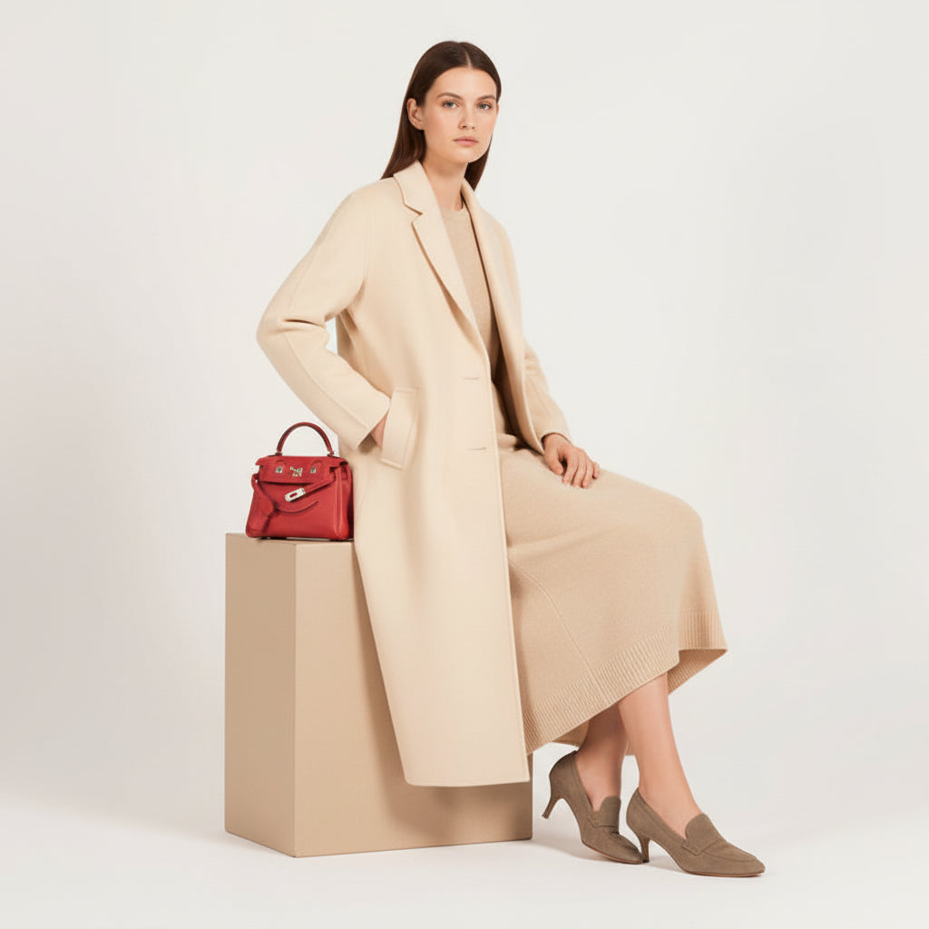 Hermès Kelly Doll Quelle Idole Vermillon Swift Palladium Hardware