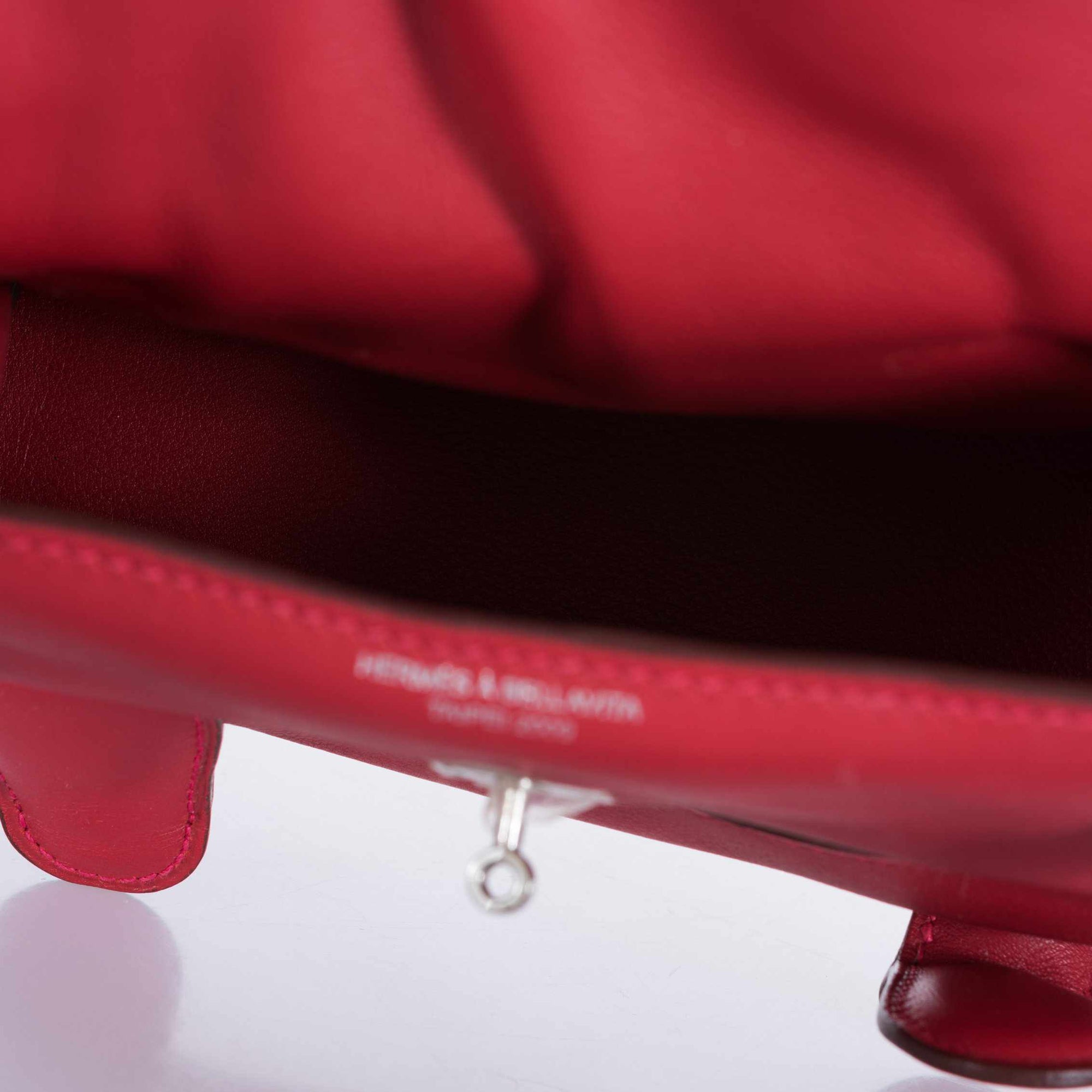Hermès Kelly Doll Quelle Idole Vermillon Swift Palladium Hardware Bellavita Taipei 2009