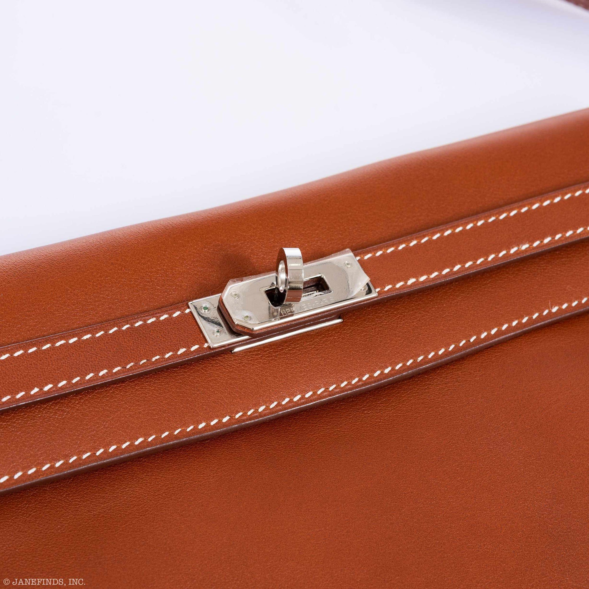 Hermès Kelly JPG Runway Belt Fanny Pack Gold Swift Palladium Hardware