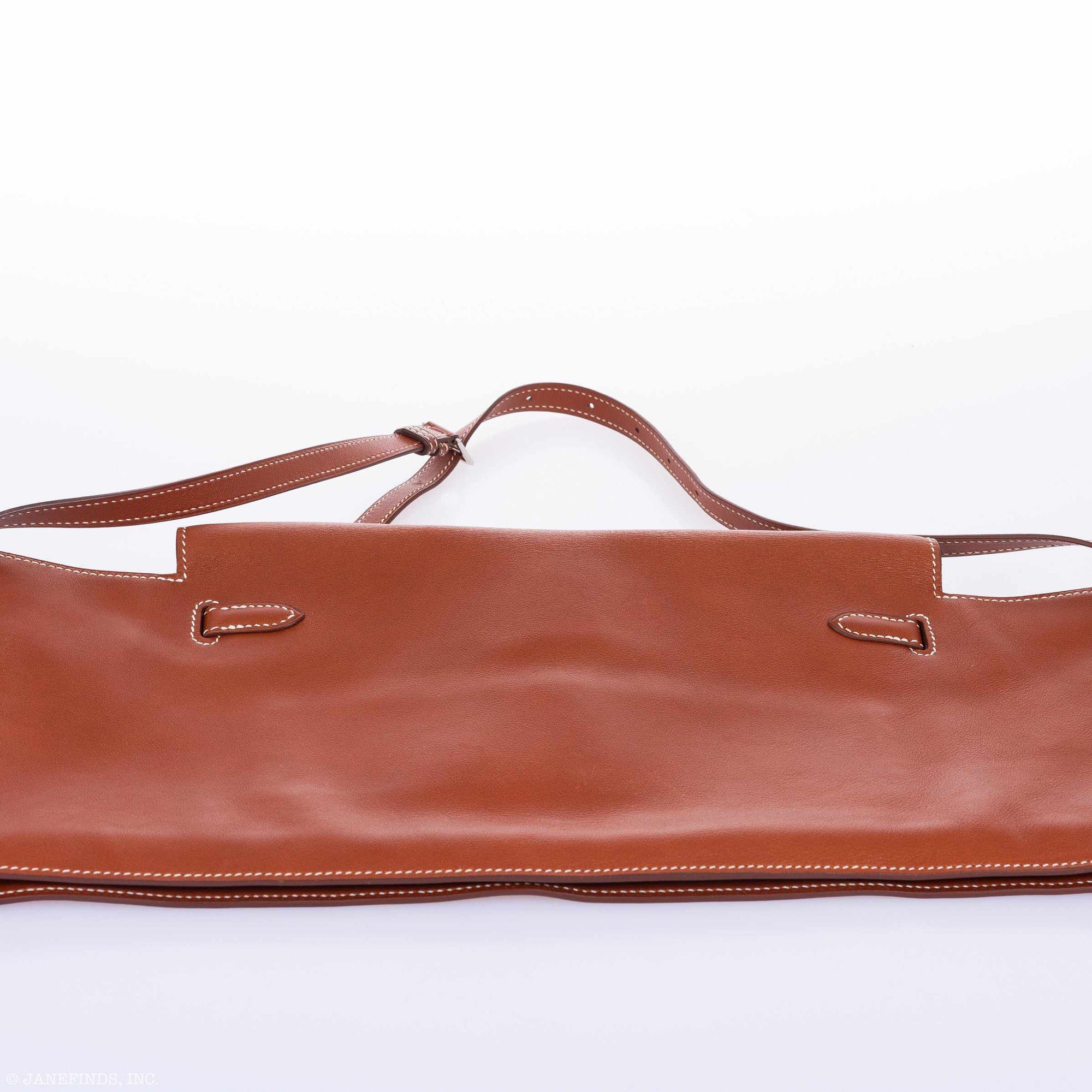 Hermès Kelly JPG Runway Belt Fanny Pack Gold Swift Palladium Hardware