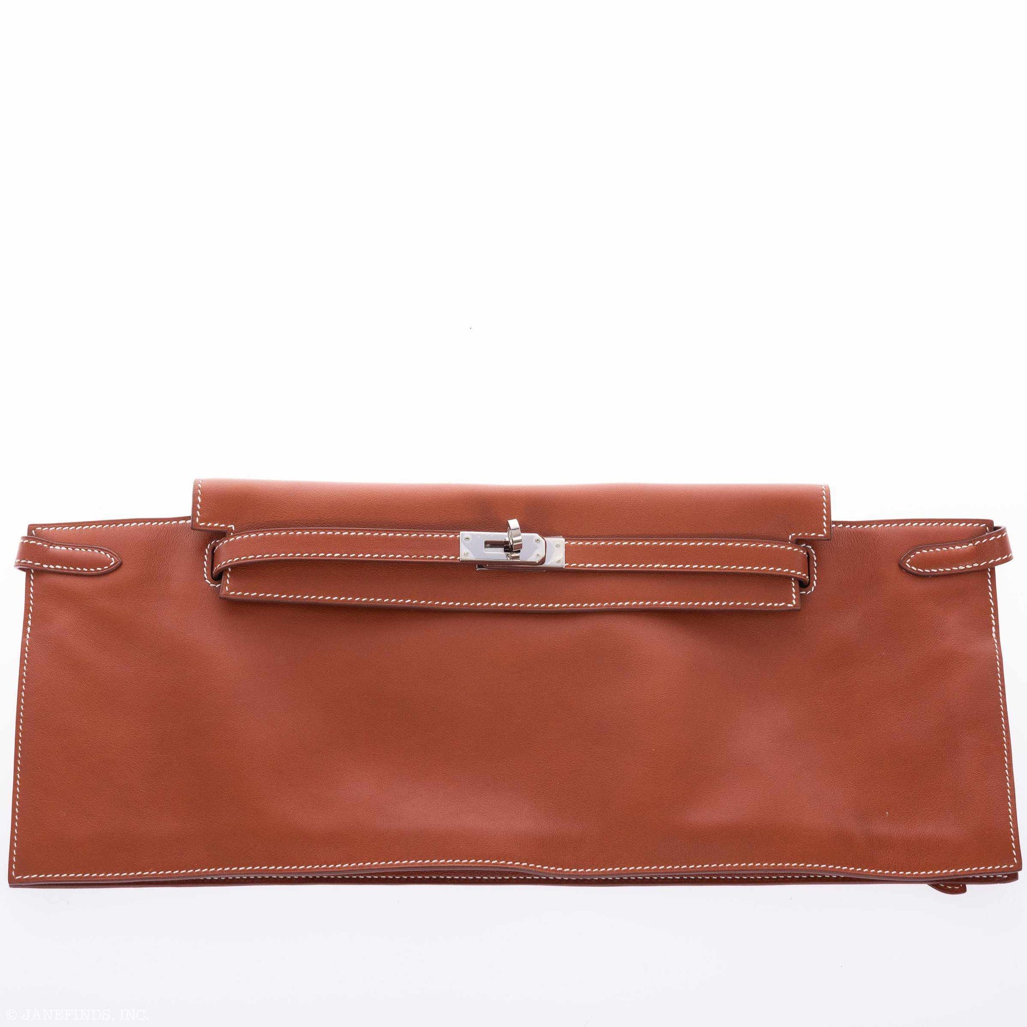 Hermès Kelly JPG Runway Belt Fanny Pack Gold Swift Palladium Hardware