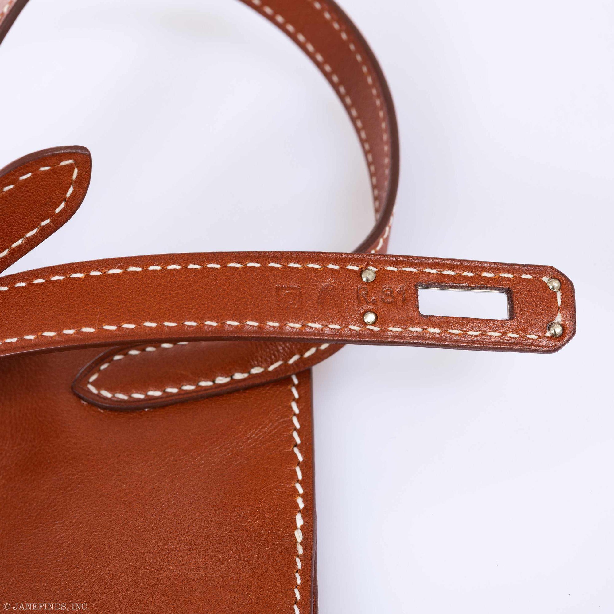 Hermès Kelly JPG Runway Belt Fanny Pack Gold Swift Palladium Hardware