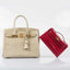Hermès Kelly Mini Pochette Braise Shiny Alligator Gold Hardware