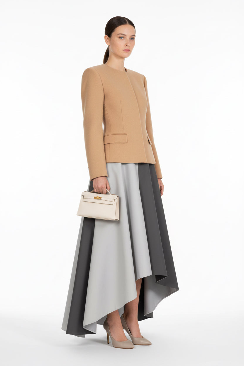 Hermès Kelly Mini Pochette Craie Swift Gold Hardware