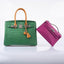 Hermès Kelly Mini Pochette Rose Pourpre Swift Palladium Hardware