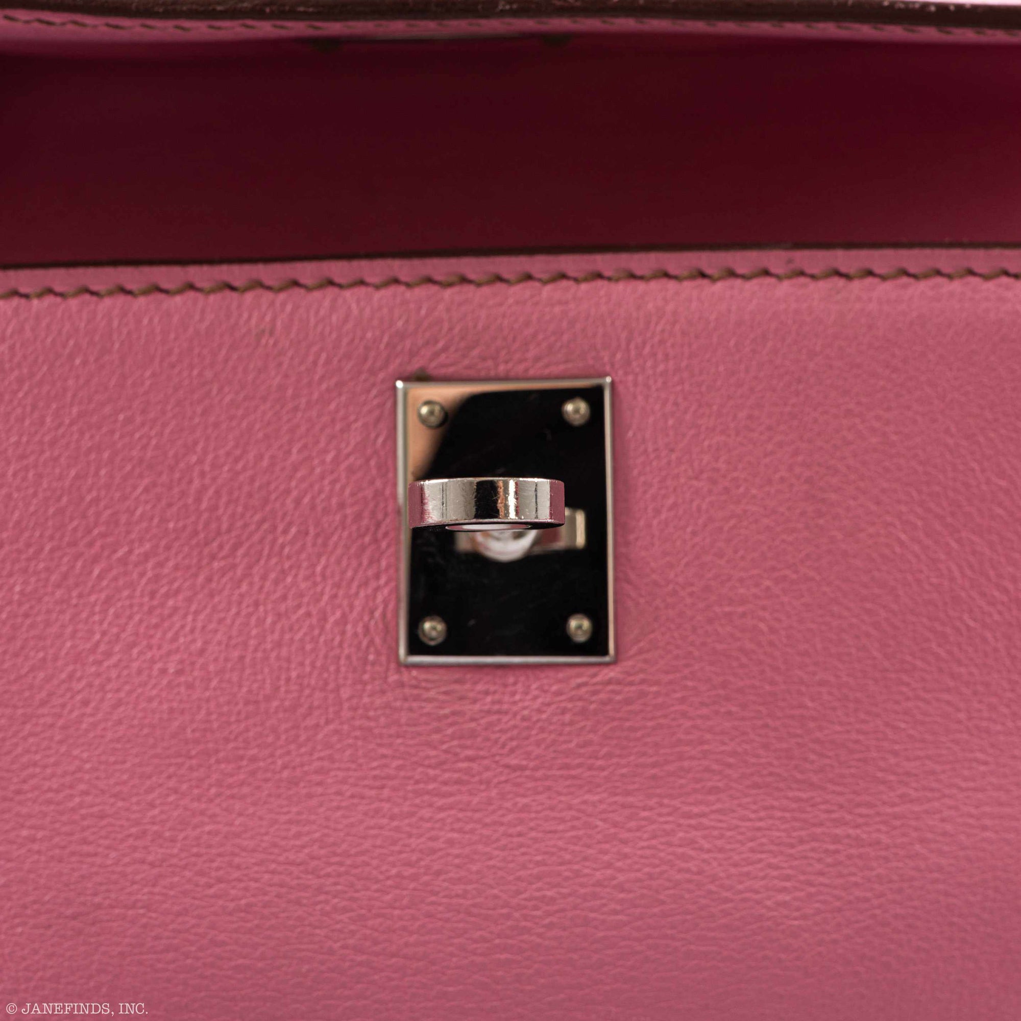 Hermès Kelly Pochette 5P Swift with Palladium Hardware