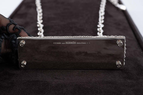 Hermès Kelly Sac Bijou Chaine in Sterling Silver
