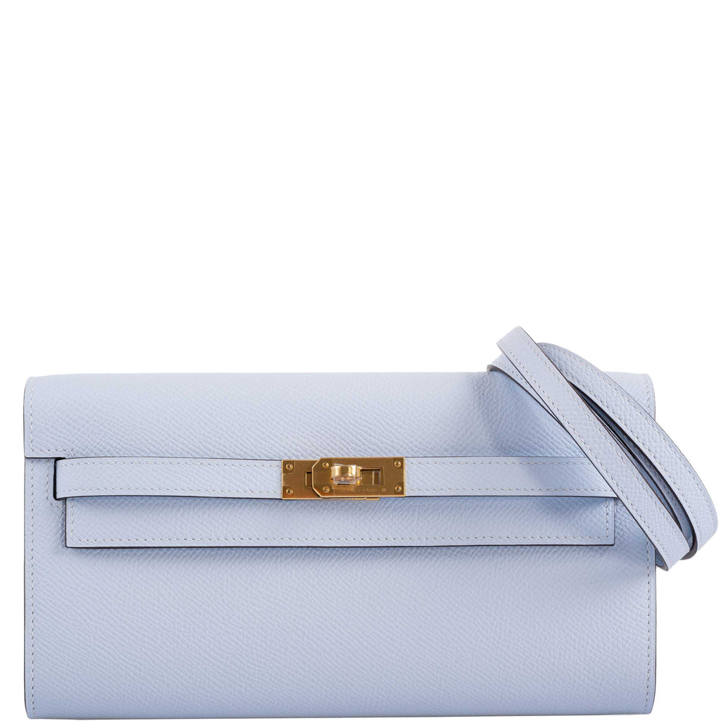 Hermès Kelly Long To Go Wallet ¥601,700 Bleu Royal Epsom Japan