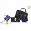 Hermès Micro 15 Suede Black Trim Bag With Gold Hardware