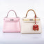Hermès Micro Kelly Quelle Idole Bag Charm Rose Sakura, Sanguine, Nata, Sesame, Tadelakt Leather- 2021, Z