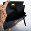 Hermès Mini Kelly Ado 20 Black Gulliver Gold Hardware