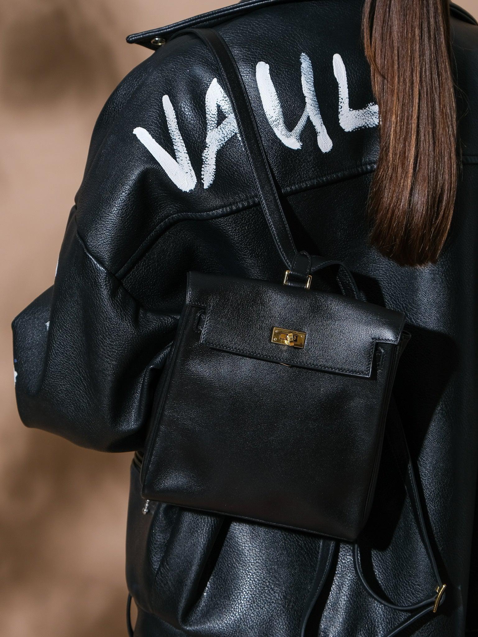 Hermès Mini Kelly Ado 20 Black Gulliver Gold Hardware – JANEFINDS