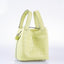 Hermès Picotin Lock 18 Jaune Bourgeon Matte Alligator Palladium Hardware