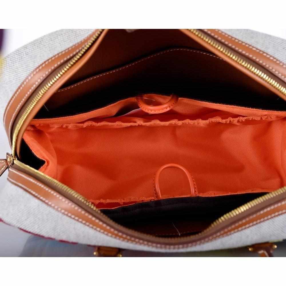Hermès Plume 32 Multicolor Special Order Plume Bag Palladium