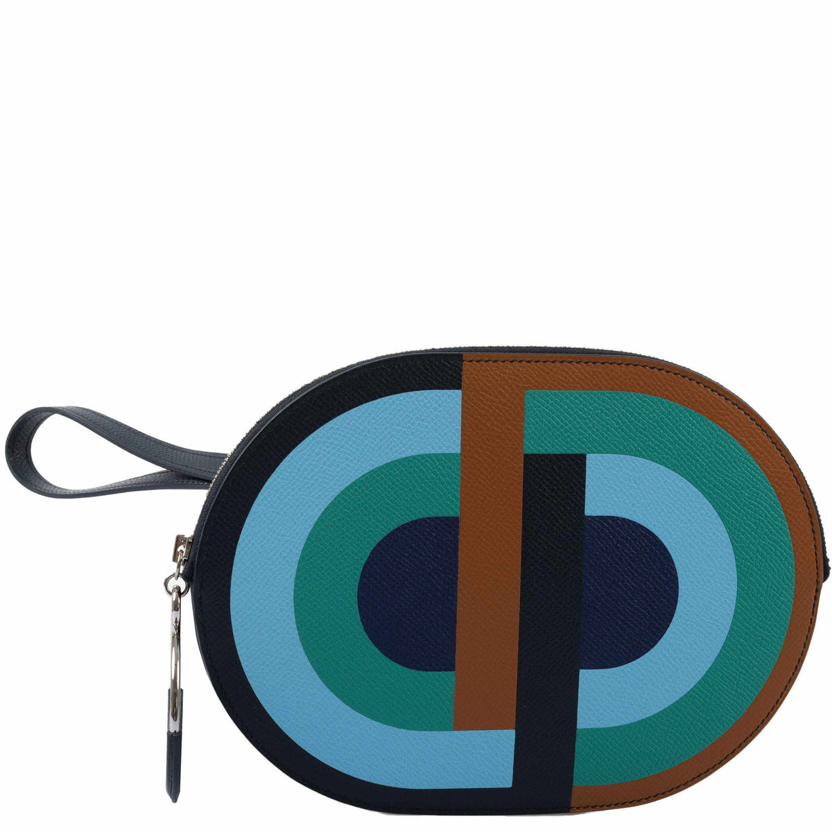 Hermès Multicolor Epsom In-the-Loop To Go Pouch PHW, myGemma