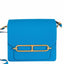 Hermès Roulis Mini Evercolor Blue Zanzibar Gold Hardware