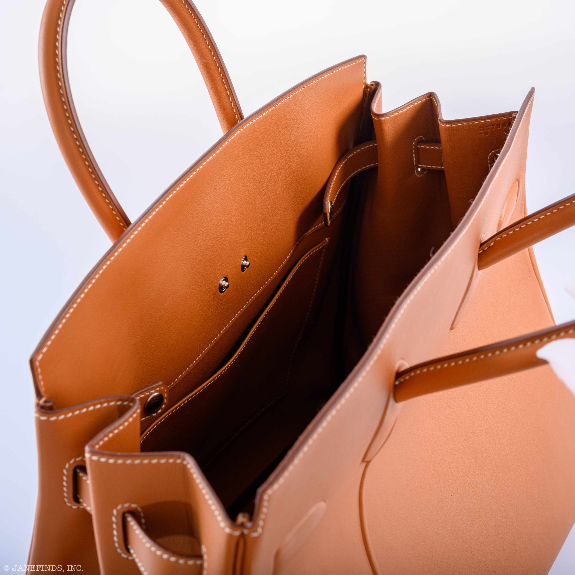 Hermès Shadow Birkin 35 Gold Swift Palladium Hardware